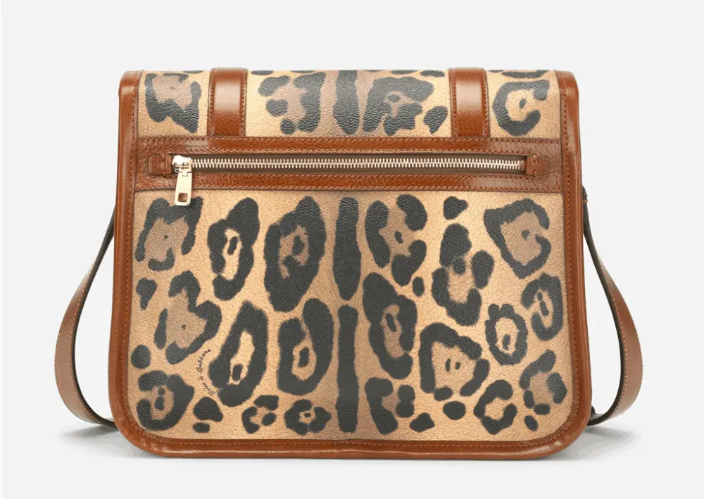 Túi Dolce & Gabbana Crespo 'Leopard Print' BB6817AW384HYNBM - Ảnh 4