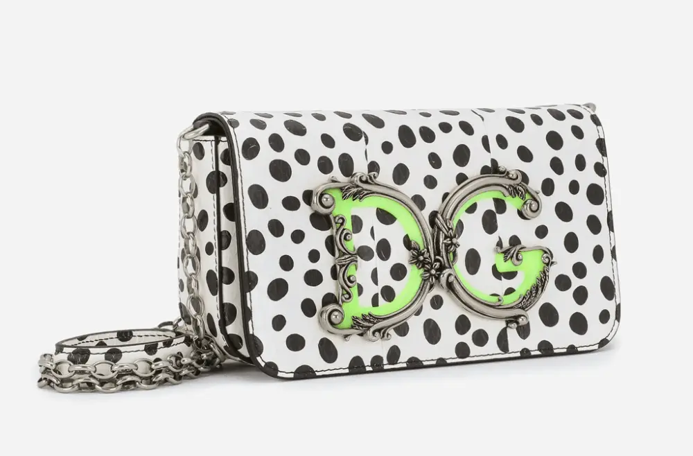 Alternative view of Túi Dolce & Gabbana DG Girls Crossbody Bag In Printed Elaphe BB6885AY05089690