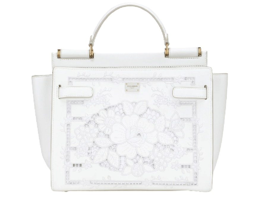 Túi Dolce & Gabbana Sicily 62 Calfskin 'White' BB6891AY20689642