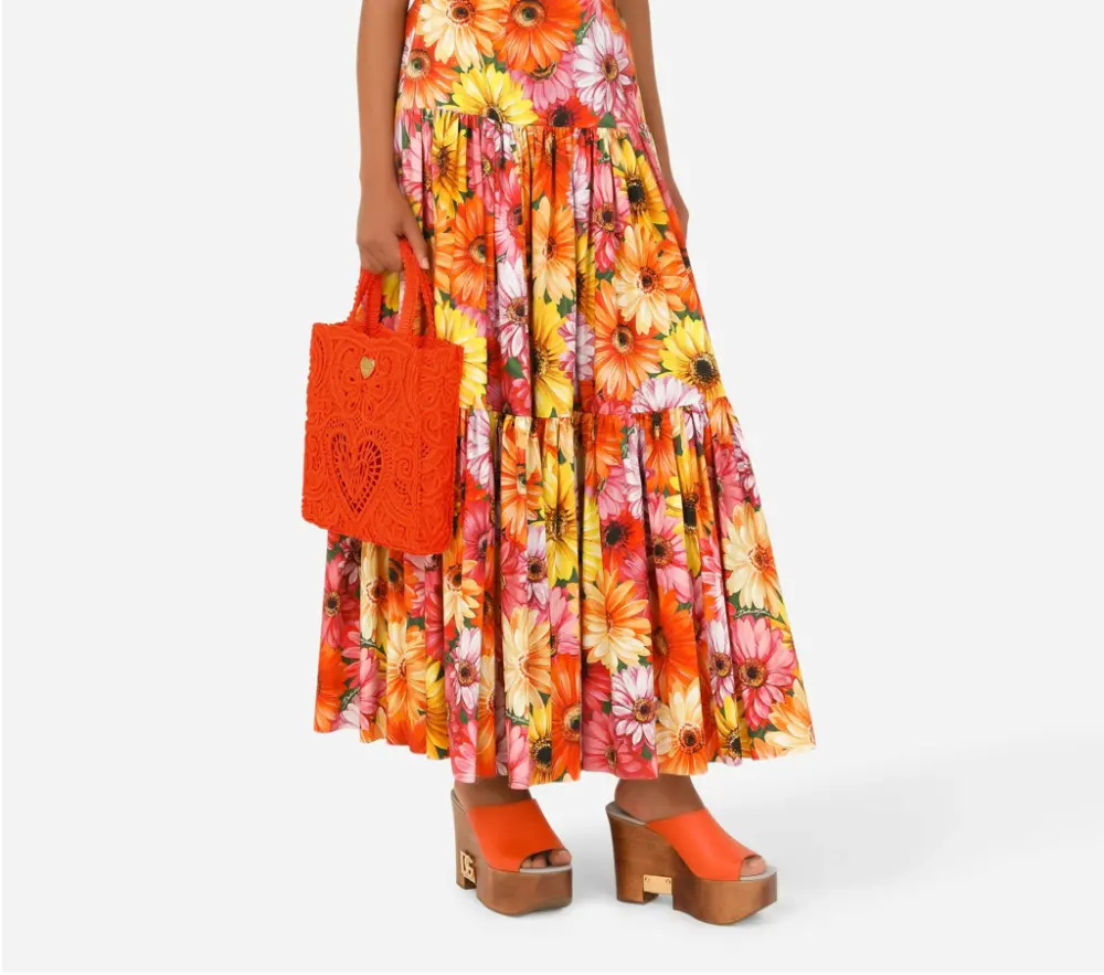 Alternative view of Túi Dolce & Gabbana Cordonetto 'Orange' BB6926AW71780244