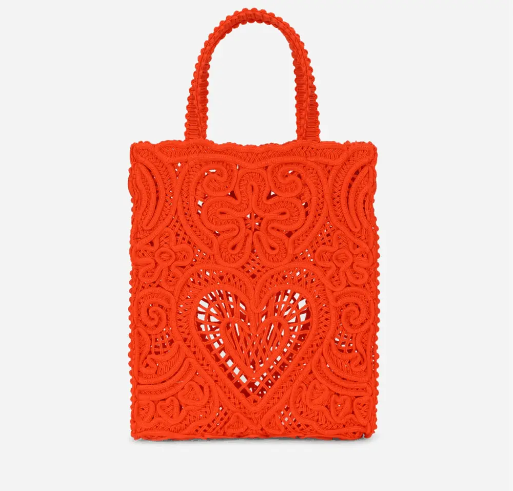 Túi Dolce & Gabbana Cordonetto 'Orange' BB6926AW71780244 - Ảnh 4