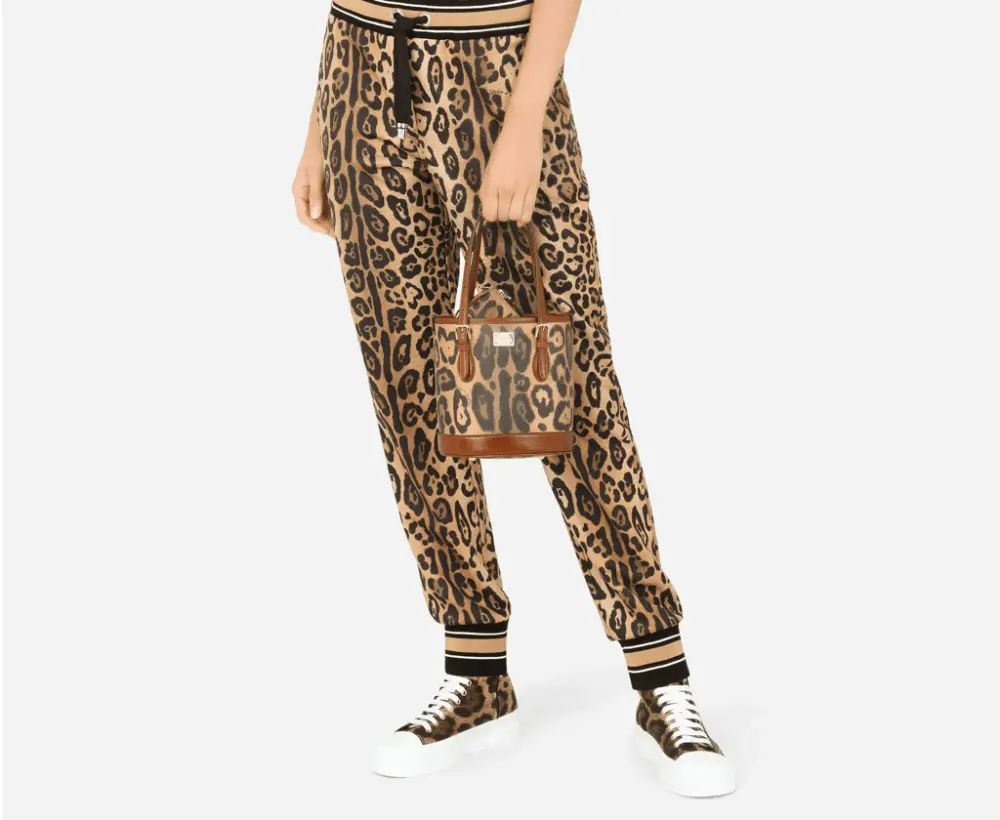 Alternative view of Túi Dolce & Gabbana Crespo 'Leopard Print' BB6934AW384HYNBM