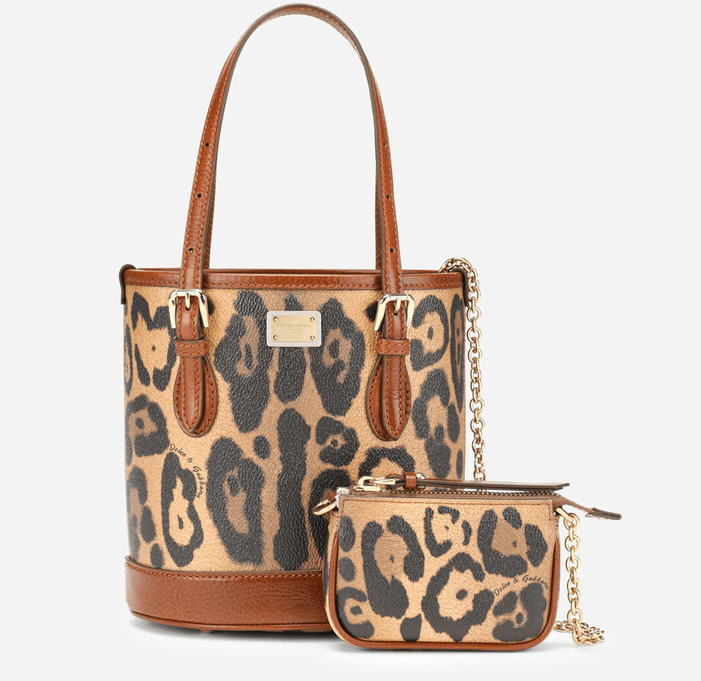 Túi Dolce & Gabbana Crespo 'Leopard Print' BB6934AW384HYNBM - Ảnh 3