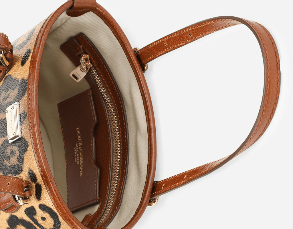 Túi Dolce & Gabbana Crespo 'Leopard Print' BB6934AW384HYNBM - Ảnh 5