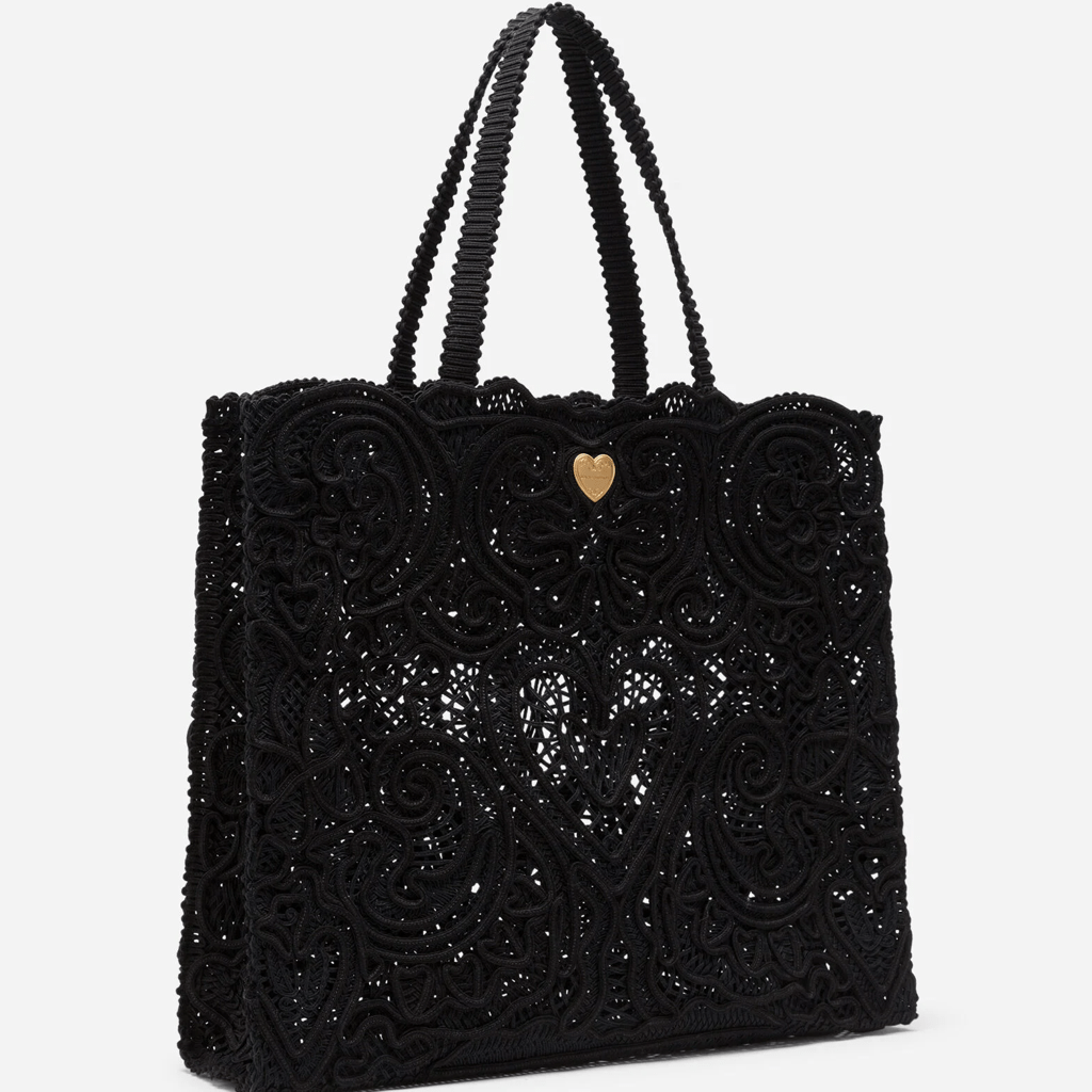 Túi Dolce & Gabbana Large Cordonetto Lace Bag BB6957AW71780999 - Ảnh 2