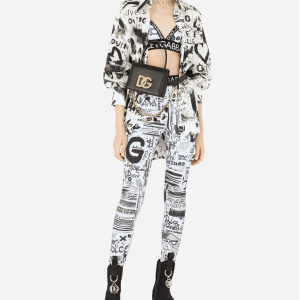 Alternative view of Túi Dolce & Gabbana Calfskin 3.5 Belt Bag 'Black' BB7006AW57680999