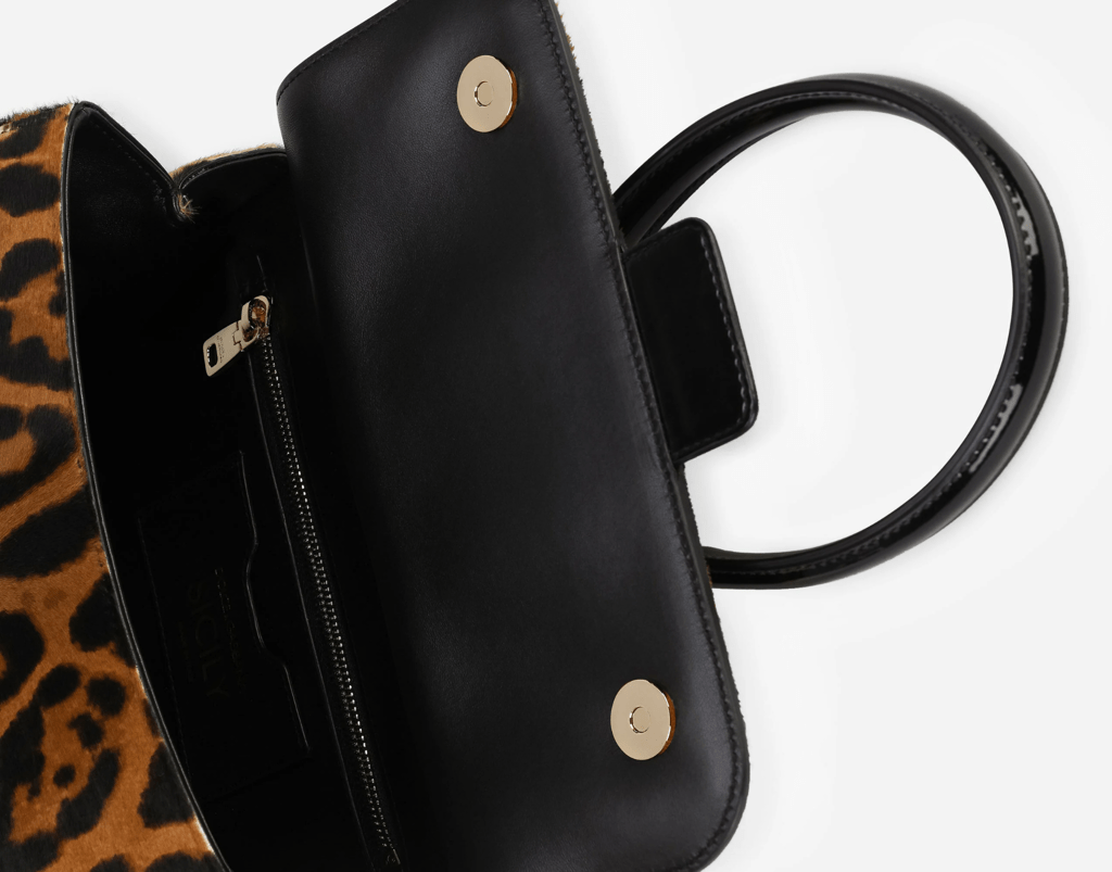 Túi Dolce & Gabbana Medium 90es 'Leopard Print' BB7018AQ291HAALM - Ảnh 5