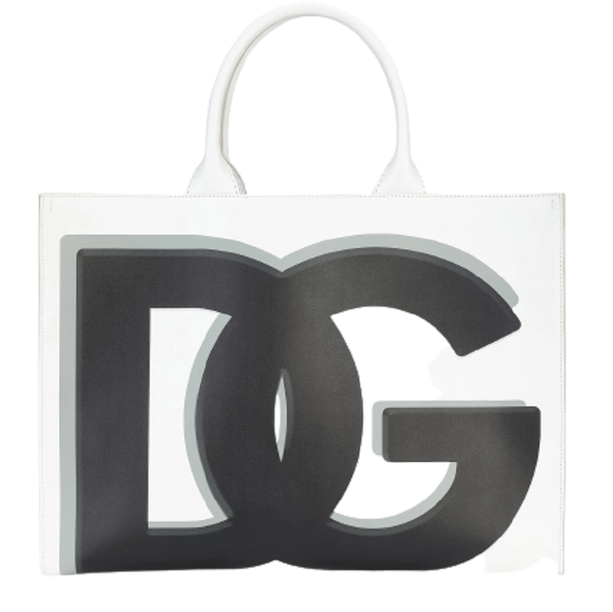 Túi Dolce & Gabbana DG Logo Print 'White' BB7022AQ276HASXN