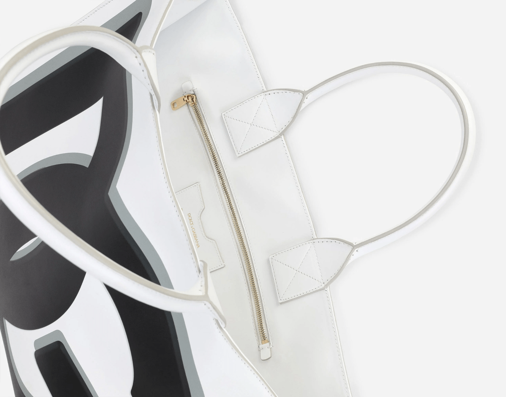 Túi Dolce & Gabbana DG Logo Print 'White' BB7022AQ276HASXN - Ảnh 5