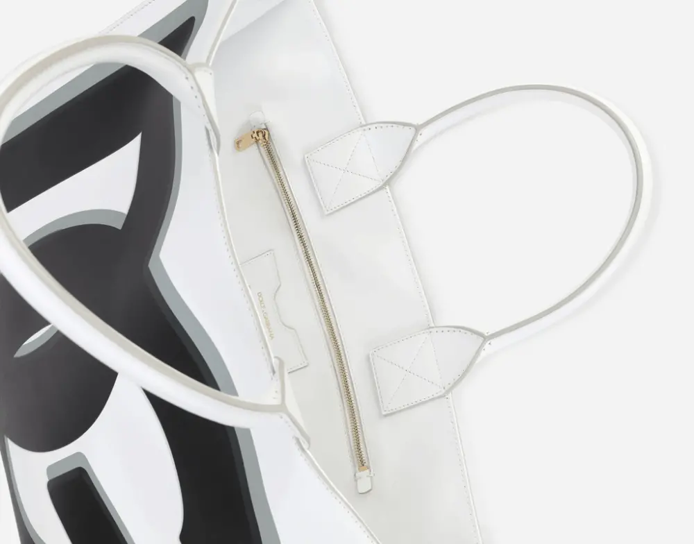 Túi Dolce & Gabbana DG Logo Print 'White' BB7022AQ276HASXN - Ảnh 5
