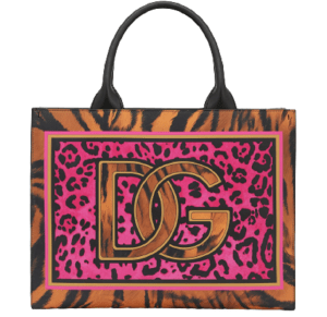 Túi Dolce & Gabbana Small DG Daily Tote Bag With 'Tiger Print' BB7023B5937HE3QL