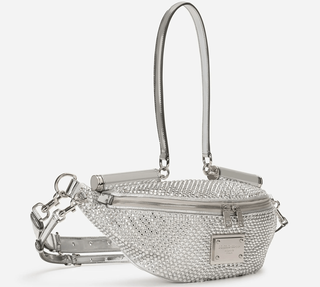 Túi Dolce & Gabbana Down Padded 90es 'Silver' BB7032AQ6228D708 - Ảnh 2