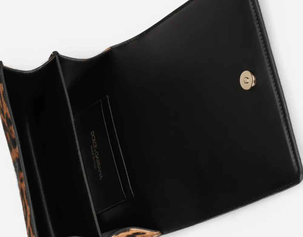 Túi Dolce & Gabbana Pony Hair 'LeoPard Print' BB7037AQ291HAALM - Ảnh 5