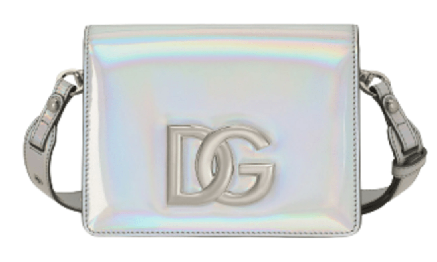 Túi Dolce & Gabbana Strobo Calfskin Crossbody 3.5 Bag 'White' BB7037AQ49580998