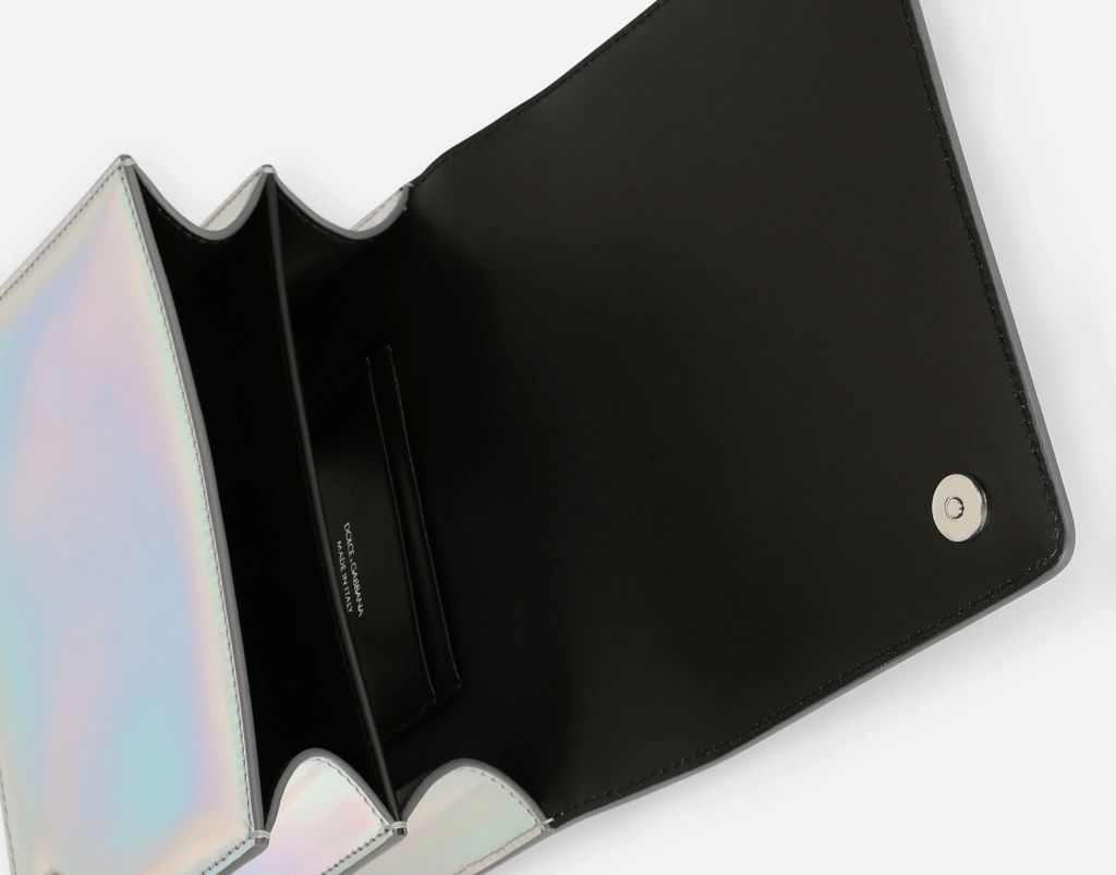 Túi Dolce & Gabbana Strobo Calfskin Crossbody 3.5 Bag 'White' BB7037AQ49580998 - Ảnh 5