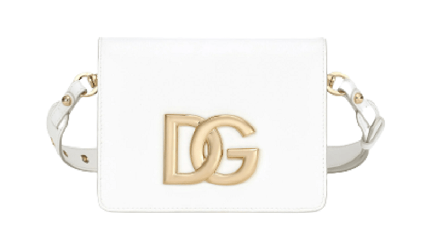 Túi Dolce & Gabbana Calfskin Crossbody 3.5 Bag 'White' BB7037AW57680002