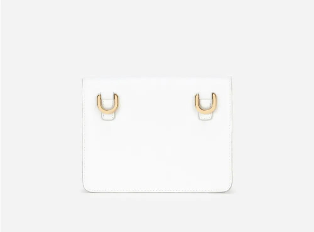Túi Dolce & Gabbana Calfskin Crossbody 3.5 Bag 'White' BB7037AW57680002 - Ảnh 4