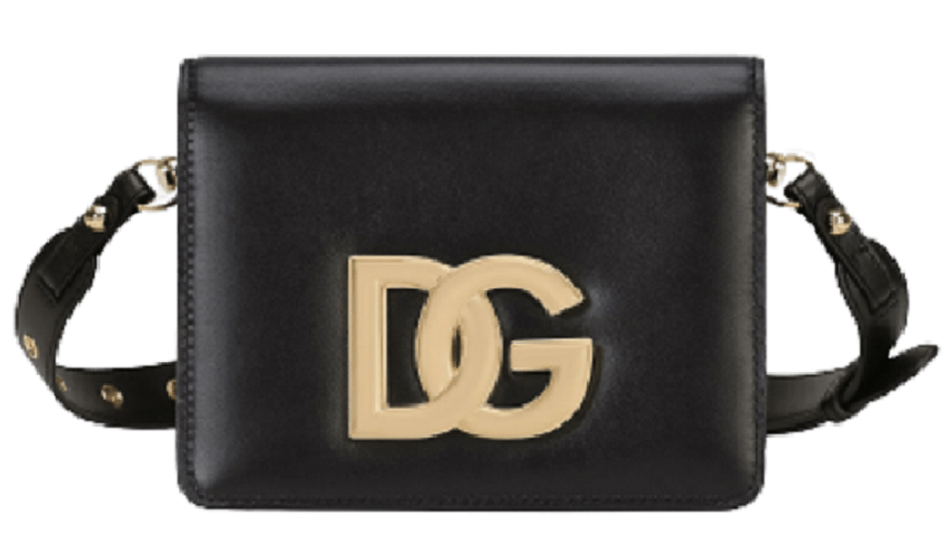 Túi Dolce & Gabbana Calfskin Crossbody 3.5 Bag 'Black' BB7037AW57680999