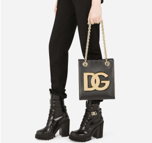 Alternative view of Túi Dolce & Gabbana Calfskin 3.5 Shoulder Bag 'Black' BB7039AW57680999
