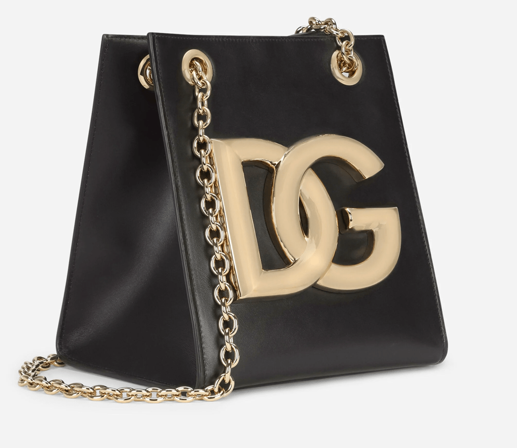 Túi Dolce & Gabbana Calfskin 3.5 Shoulder Bag 'Black' BB7039AW57680999 - Ảnh 3