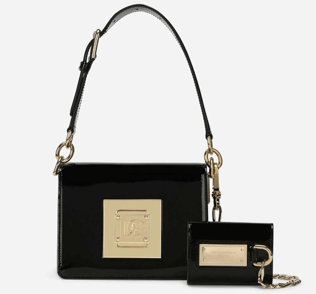 Túi Dolce & Gabbana Leather With DG Fastening BB7073AQ61880999 - Ảnh 3