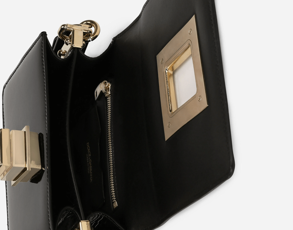 Túi Dolce & Gabbana Leather With DG Fastening BB7073AQ61880999 - Ảnh 5