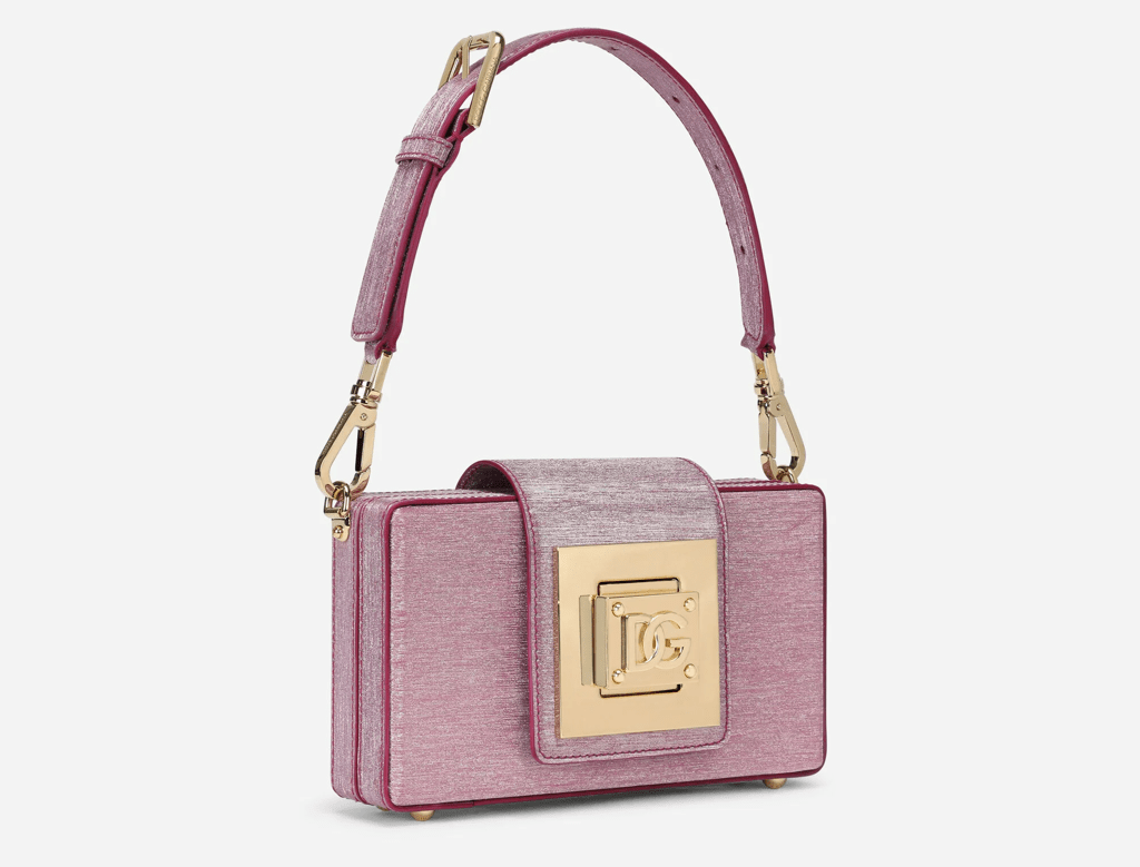 Túi Dolce & Gabbana With DG 'Fastening Pink' BB7074AQ56180400 - Ảnh 3