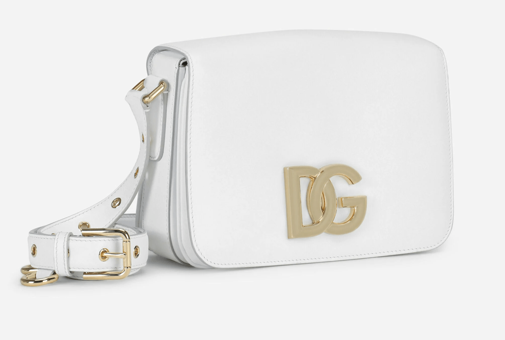 Túi Dolce & Gabbana Calfskin 3.5 Shoulder Bag 'White' BB7077AW57680002 - Ảnh 3