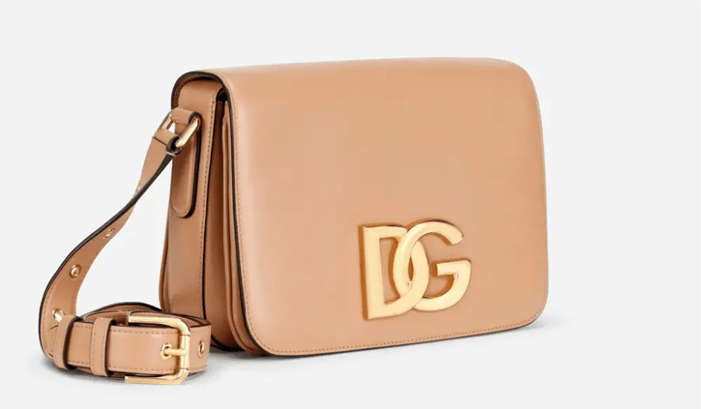 Túi Dolce & Gabbana Calfskin 3.5 Shoulder Bag 'Pink' BB7077AW57680404 - Ảnh 3