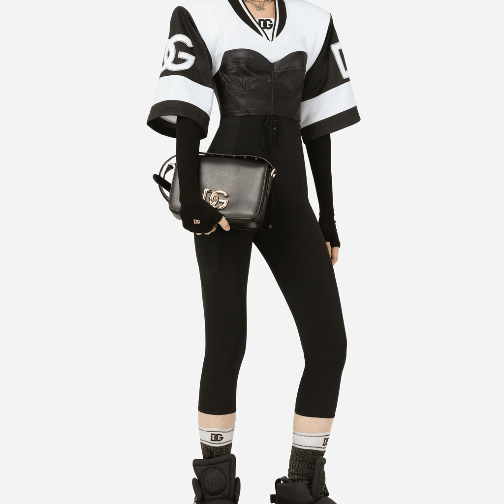 Túi Dolce & Gabbana Calfskin 3.5 Shoulder Bag 'Black' BB7077AW57680999 - Ảnh 2