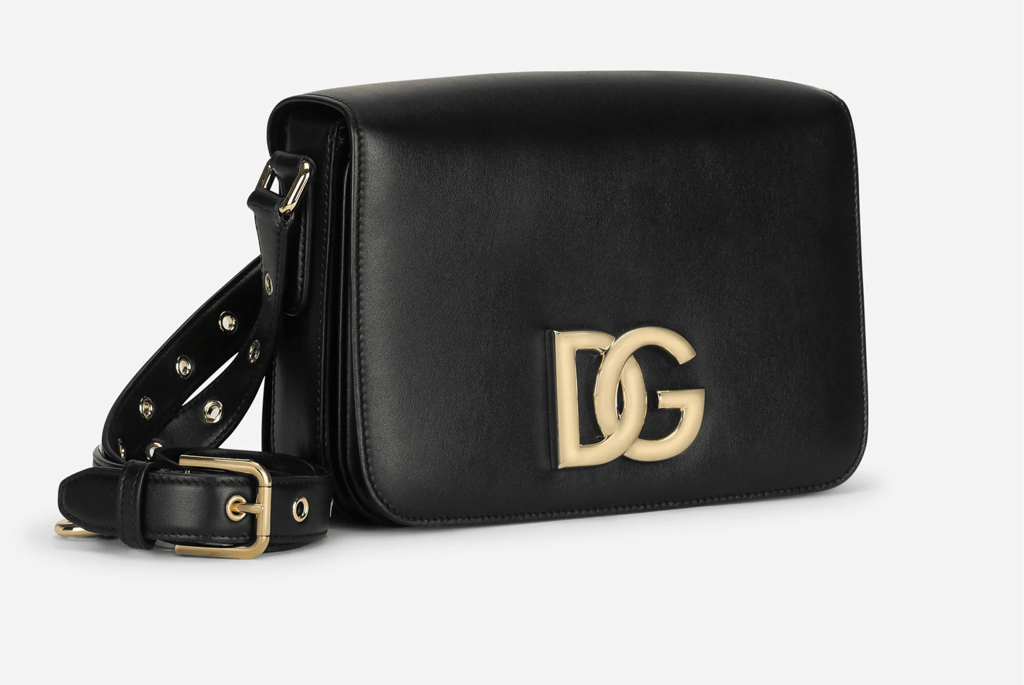 Túi Dolce & Gabbana Calfskin 3.5 Shoulder Bag 'Black' BB7077AW57680999 - Ảnh 3