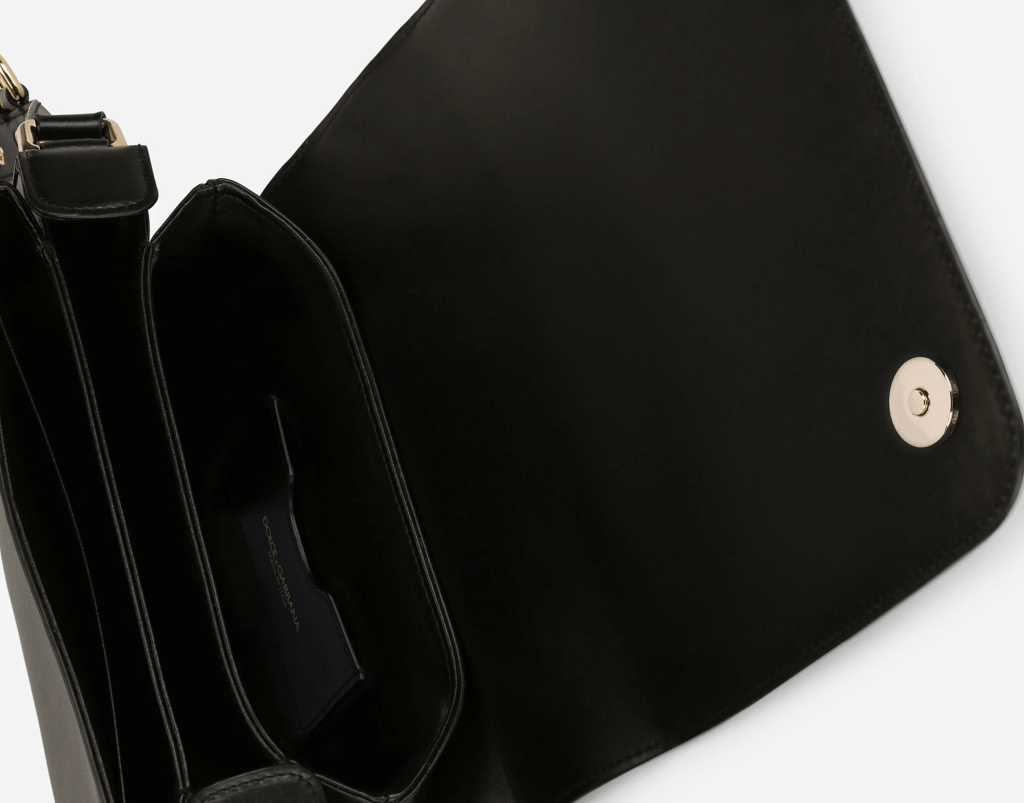 Túi Dolce & Gabbana Calfskin 3.5 Shoulder Bag 'Black' BB7077AW57680999 - Ảnh 5