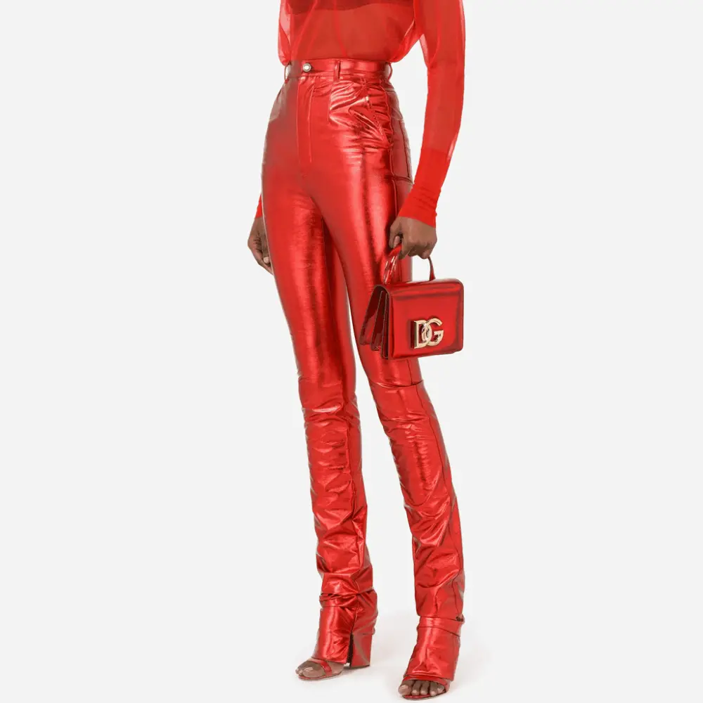 Alternative view of Túi Dolce & Gabbana Strobo Calfskin 3.5 Top-Handle Bag 'Red' BB7078AQ49580303
