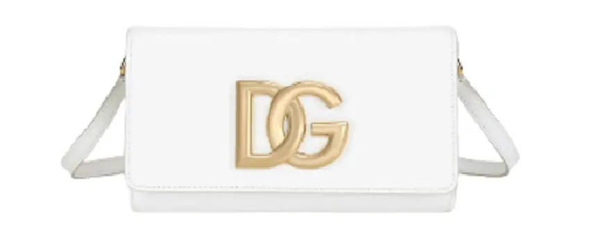 Túi Dolce & Gabbana Calfskin 3.5 Clutch 'White' BB7082AW57680002