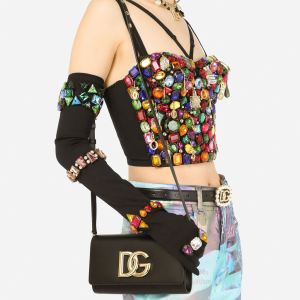 Alternative view of Túi Dolce & Gabbana Calfskin 3.5 Clutch 'Black' BB7082AW57680999