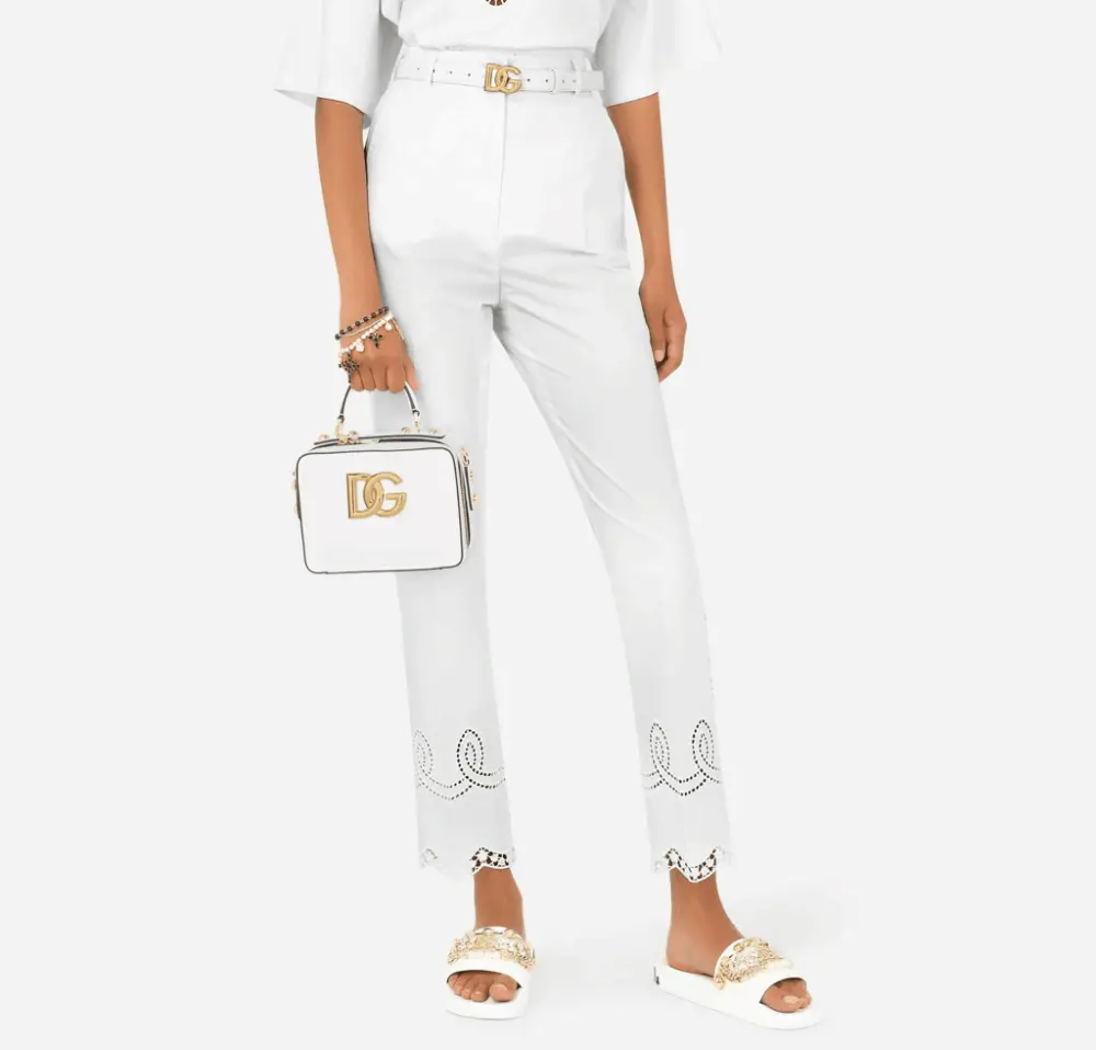 Alternative view of Túi Dolce & Gabbana Calfskin 3.5 Bag 'White' BB7092AW57680002