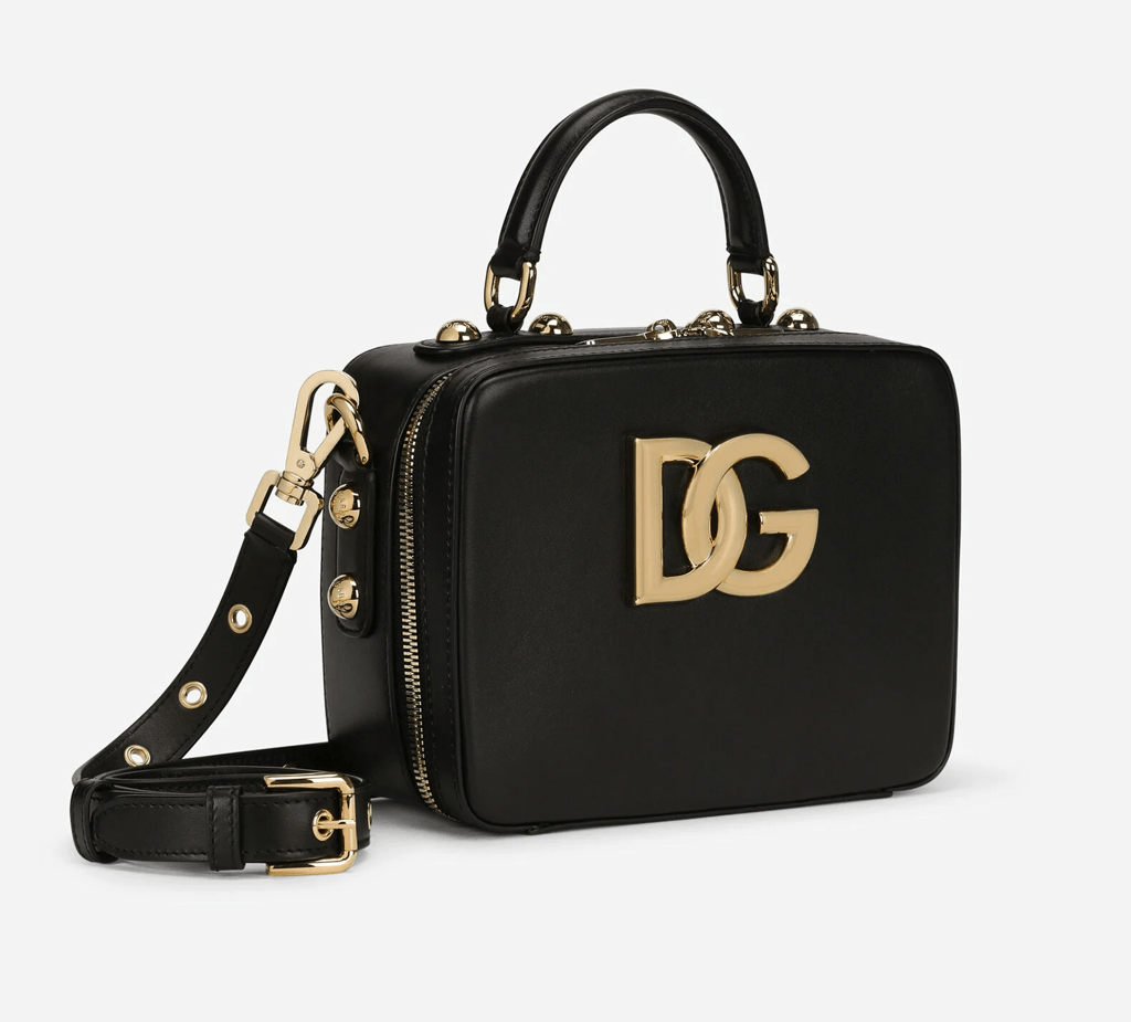 Túi Dolce & Gabbana Calfskin 3.5 Bag 'Black' BB7092AW57680999 - Ảnh 4