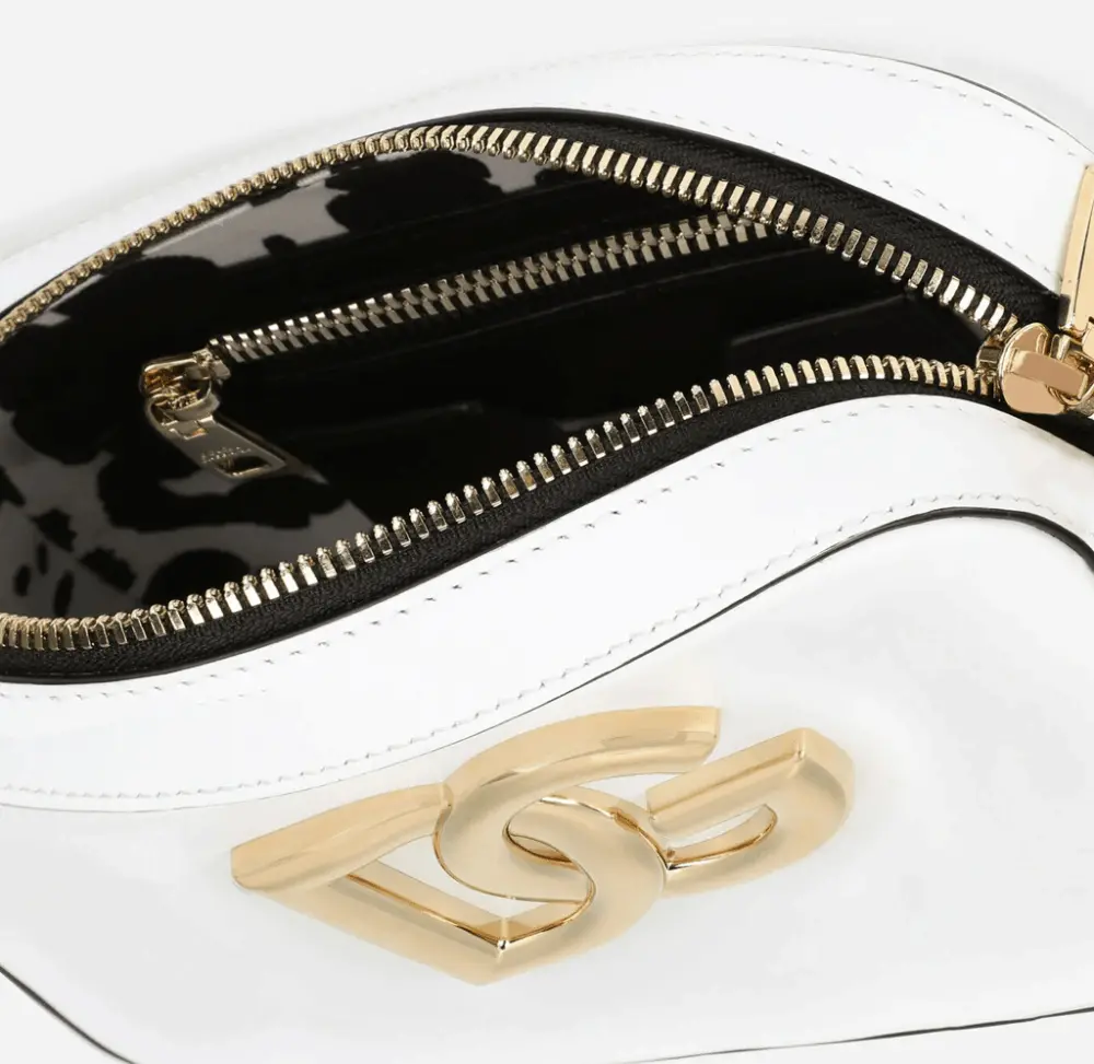 Túi Dolce & Gabbana Calfskin Crossbody 3.5 Bag 'White' BB7095AW57680002 - Ảnh 5