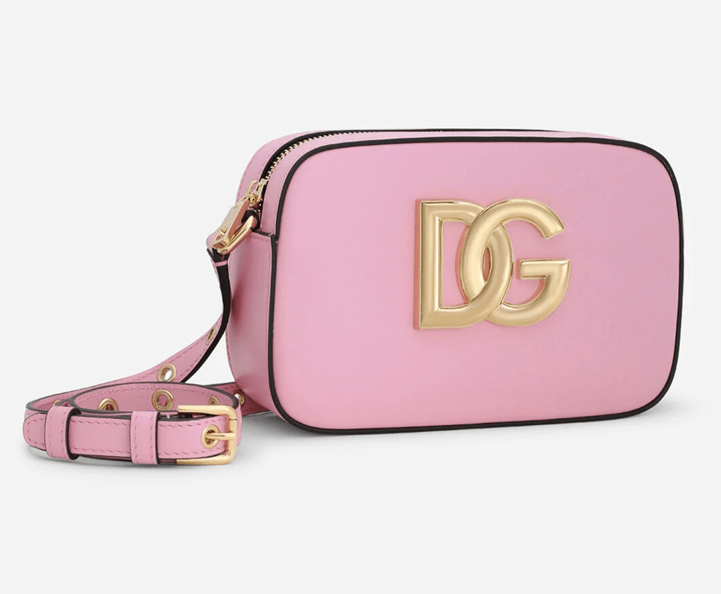 Túi Dolce & Gabbana Calfskin Crossbody 3.5 Bag 'Pink' BB7095AW57680469 - Ảnh 2