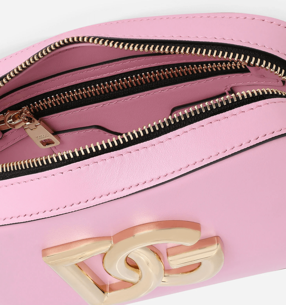 Túi Dolce & Gabbana Calfskin Crossbody 3.5 Bag 'Pink' BB7095AW57680469 - Ảnh 4