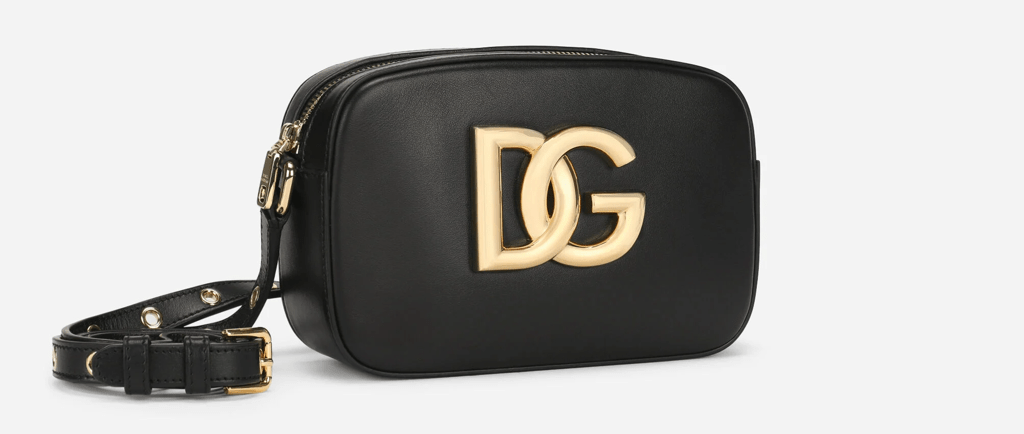 Túi Dolce & Gabbana Calfskin Crossbody 3.5 Bag 'Black' BB7095AW57680999 - Ảnh 3