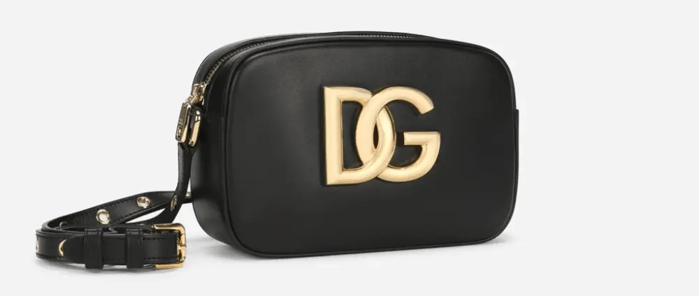Túi Dolce & Gabbana Calfskin Crossbody 3.5 Bag 'Black' BB7095AW57680999 - Ảnh 3