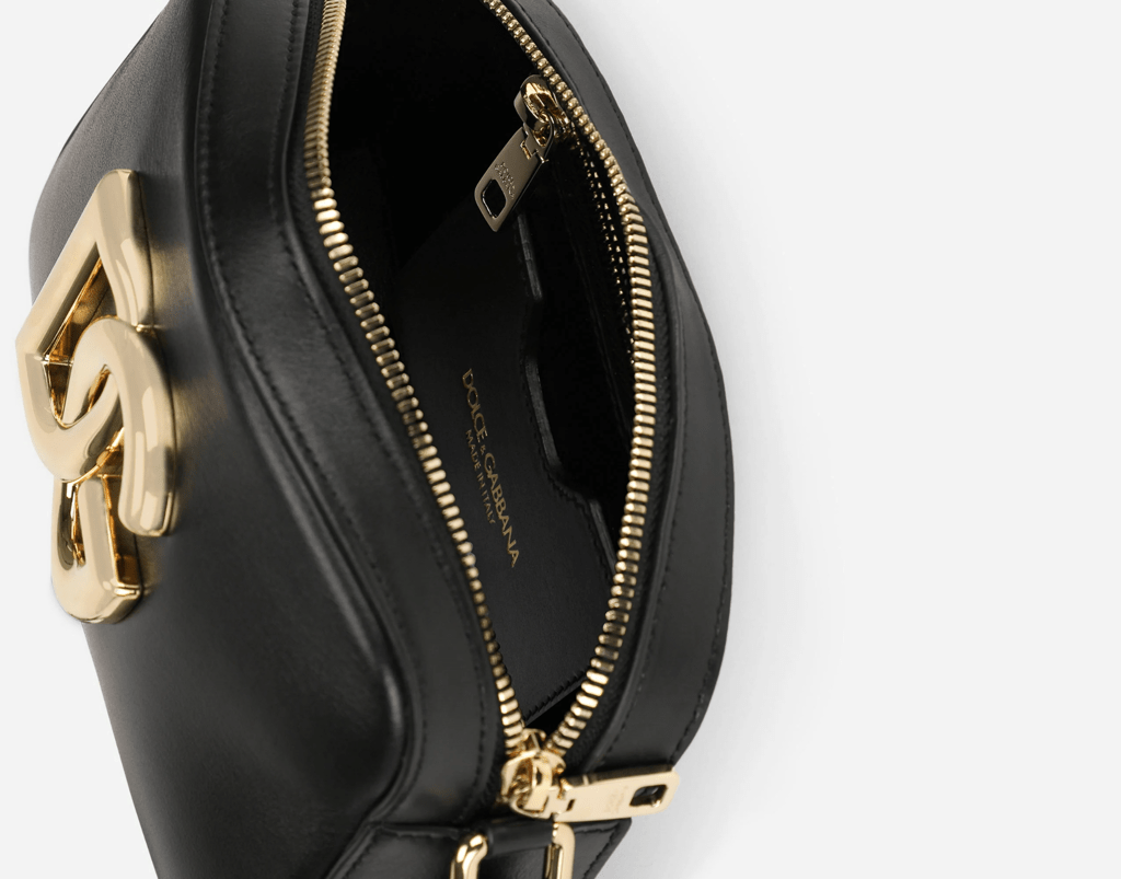 Túi Dolce & Gabbana Calfskin Crossbody 3.5 Bag 'Black' BB7095AW57680999 - Ảnh 5