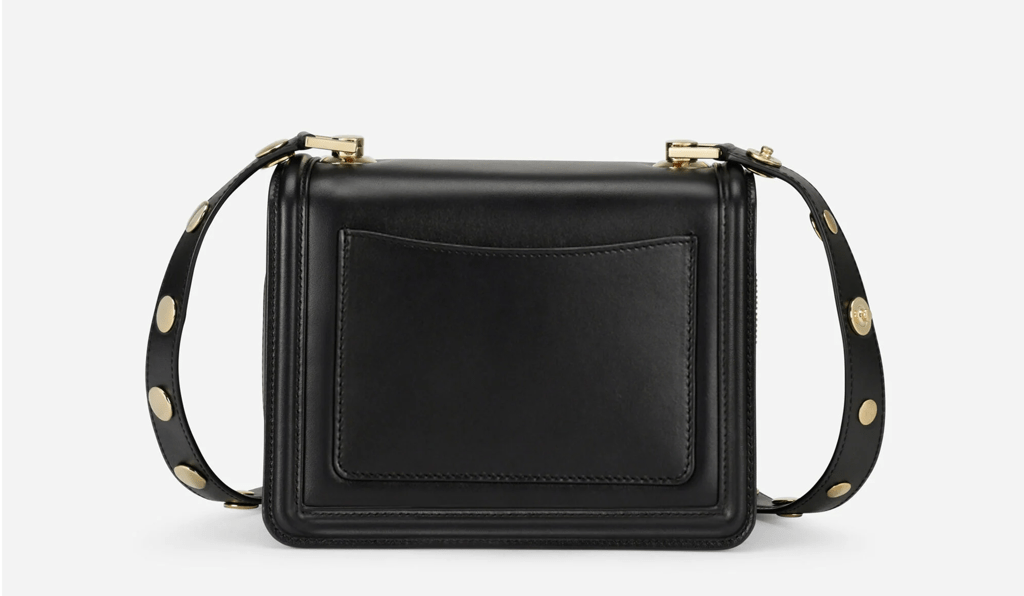 Túi Dolce & Gabbana Calfskin Lola Crossbody Bag 'Black' BB7108AW57680999 - Ảnh 4