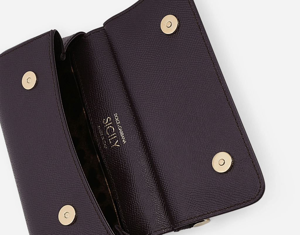 Túi Dolce & Gabbana Sicily Bag 'Purple' BB7116A10018M073 - Ảnh 5