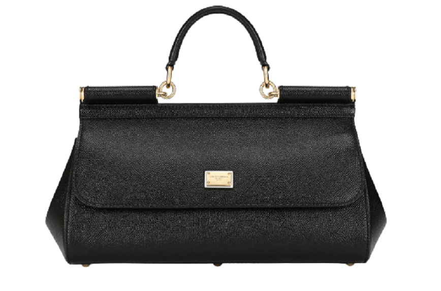 Túi Dolce & Gabbana Sicily Bag Calfskin 'Black' BB7117A100180999