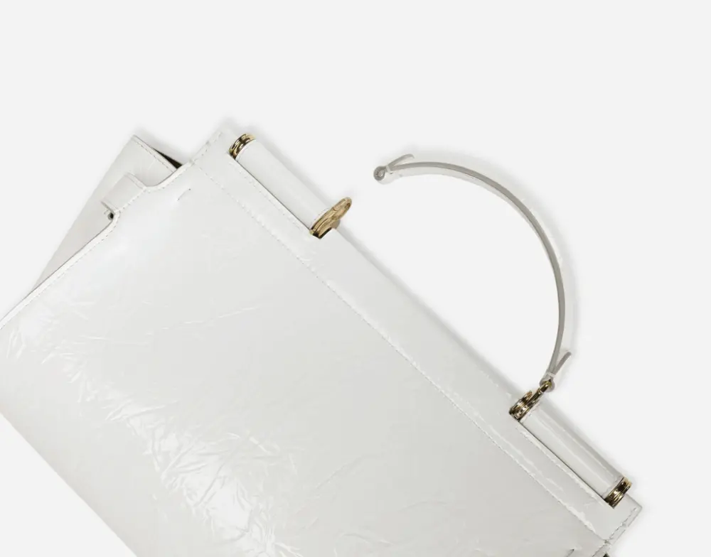 Túi Dolce & Gabbana Sicily 62 Leather 'White' BB7124AY01980001 - Ảnh 4