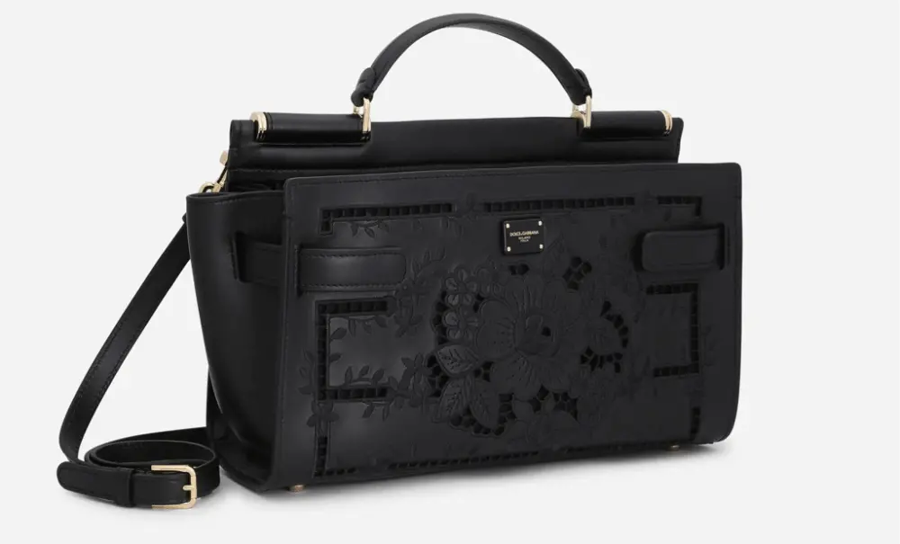 Alternative view of Túi Dolce & Gabbana 62 Soft Bag Calfskin 'Black' BB7124AY2068B956