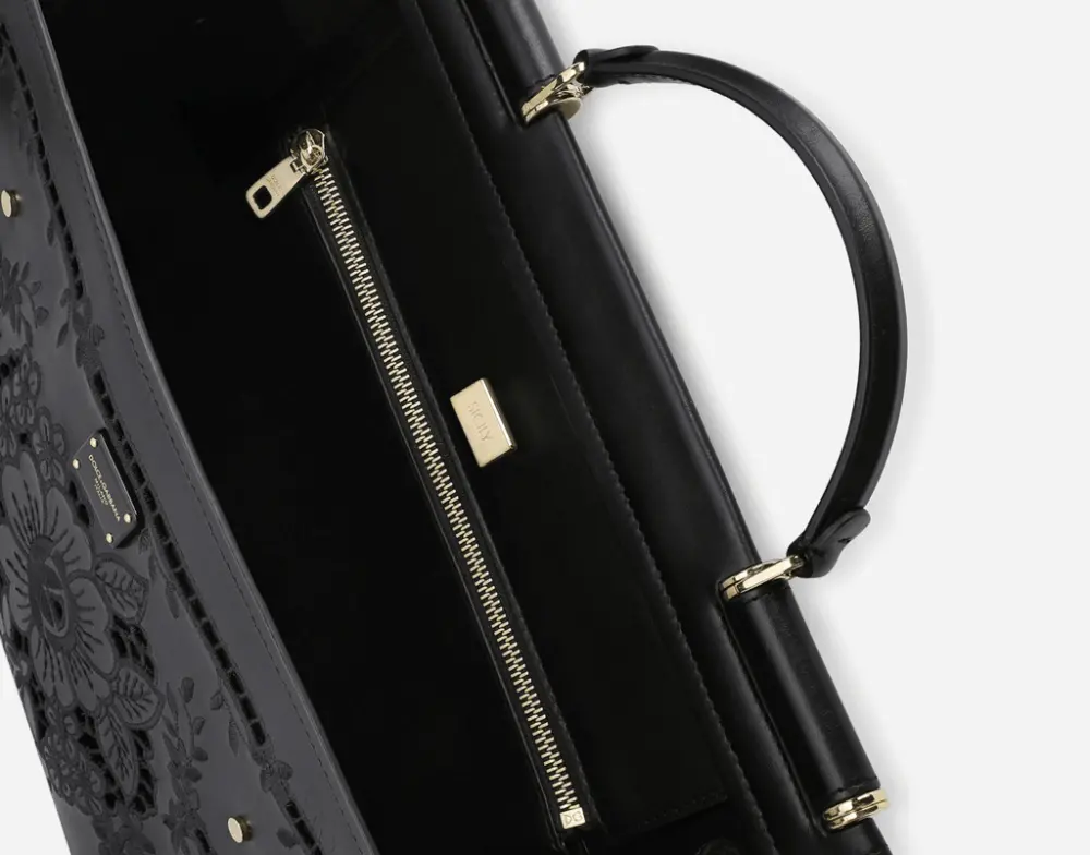 Túi Dolce & Gabbana 62 Soft Bag Calfskin 'Black' - Ảnh 4