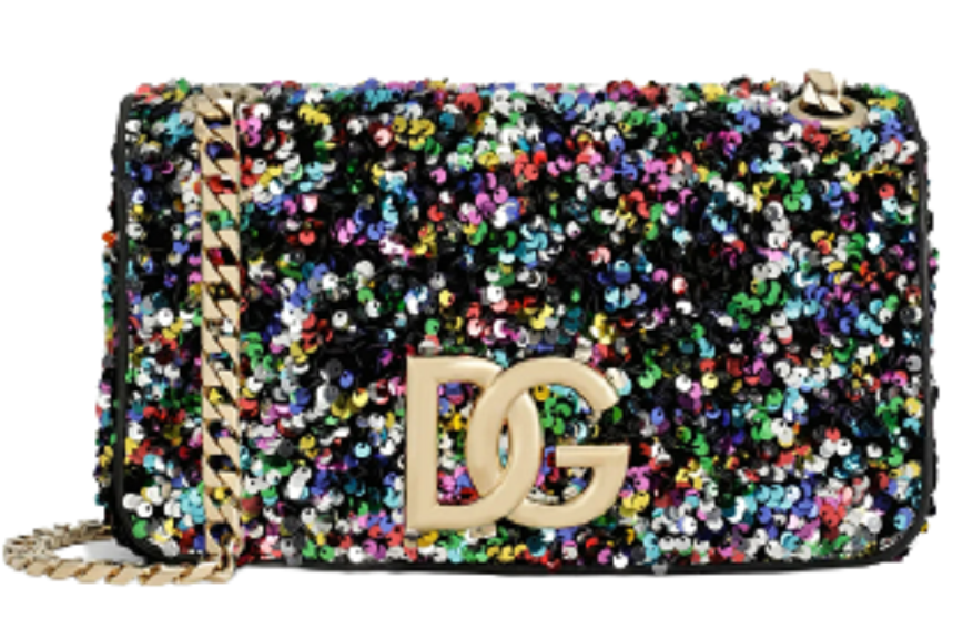 Túi Dolce & Gabbana Sequined 3.5 Shoulder Bag 'Multicolor' BB7127AY0918B015